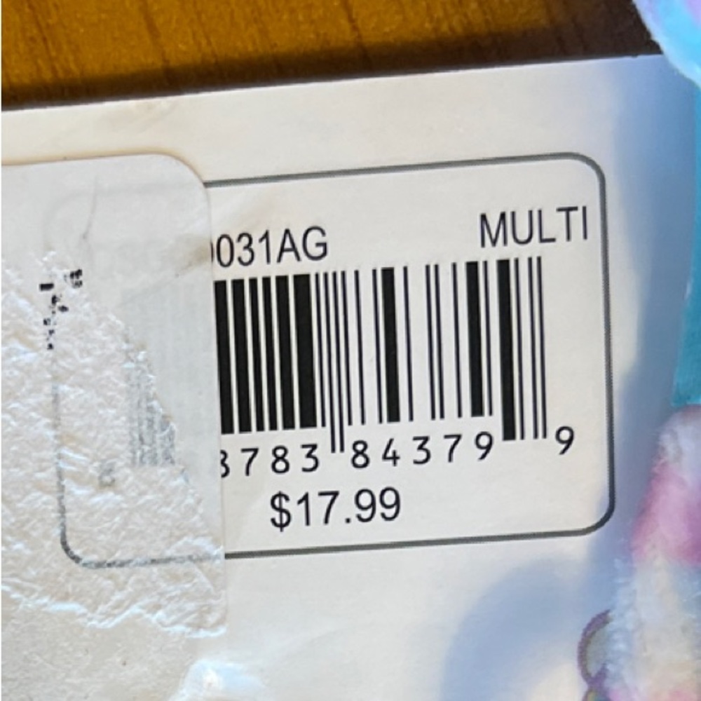 Squishmallows Meet Michaela Multicolor Bear Hat, Gloves, and mittens 3 piece Set - Picture 6 of 12